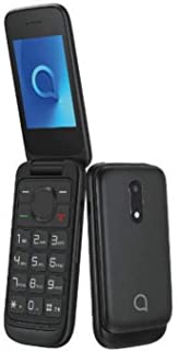 Alcatel 2053D- Telefono Movil Dual SIM de 2.4- (2G- RAM de 4 MB- Camara VGA de 1.3 MP)- Bluetooth- Negro