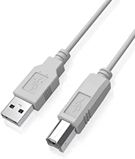 Cable de Interfaz USB a MIDI - DigitalLife Tipo-B a Tipo-A Cable Convertidor MIDI USB 2.0 [1.8M]