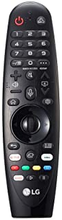 LG Magic Control AN-MR19BA - Mando a distancia (anade Amazon Alexa a tu tele LG- Reconocimiento de voz- apunta y navega- rueda de scroll- botones Netflix y Amazon- teclado numerico) color Negro