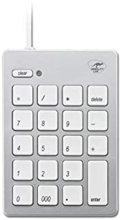 Mobility Lab teclado numerico con cable USB ideal par Mac - plata
